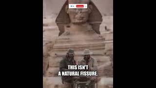 Deep Void Discovered Under Sphinx's Paw 😱 #pyramidmysteries #lostcivilizations #shorts