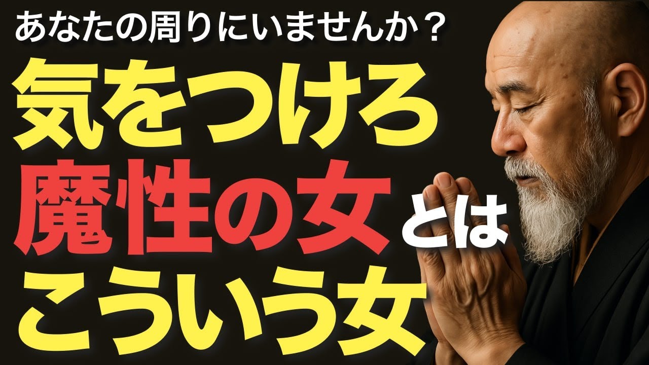 気をつけろ!魔性の女とはこういう女【空海の教え】あなたの周りにいませんか？