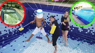 Limpamos A Piscina Da Casa Nova