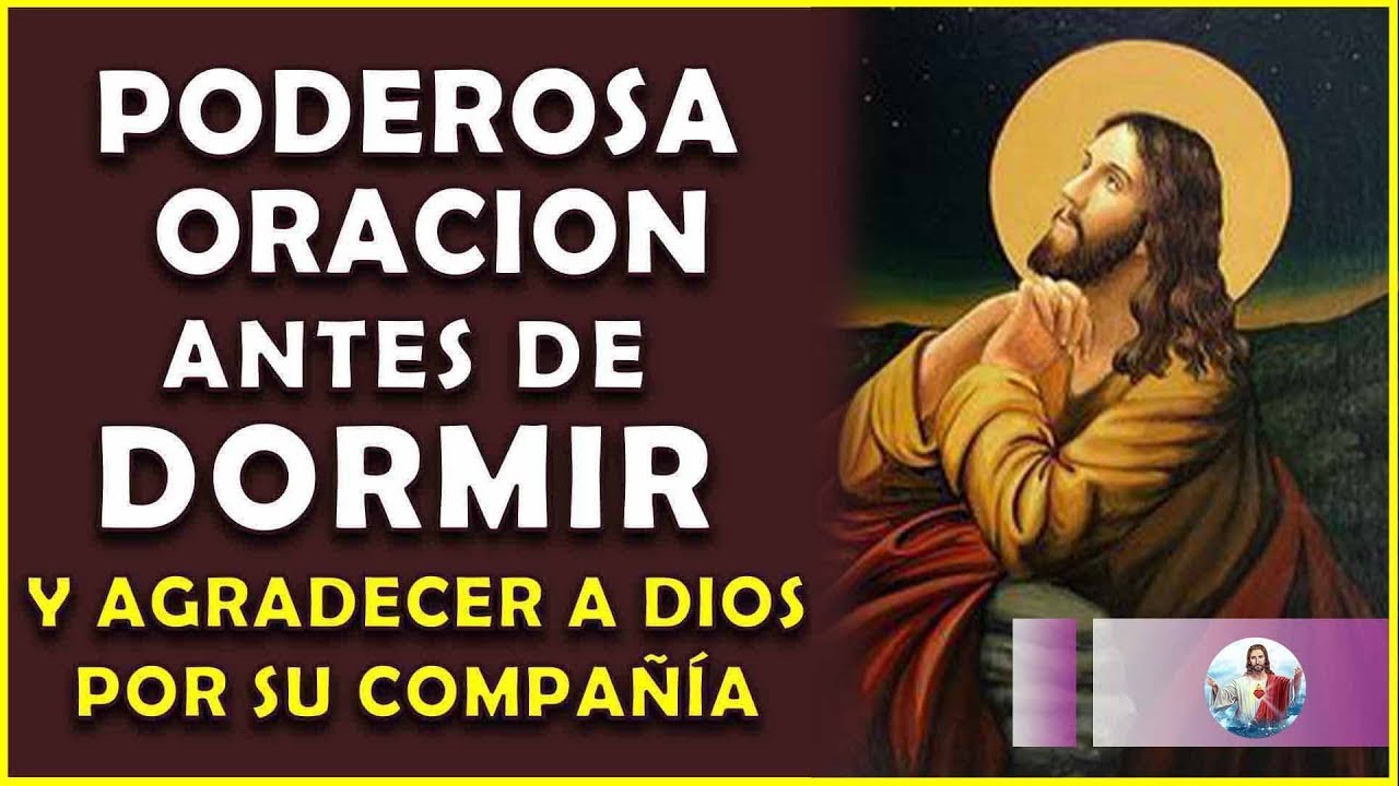 💖Oración para Dormir Tranquilo en la Noche y agradecer a Dios por su ...