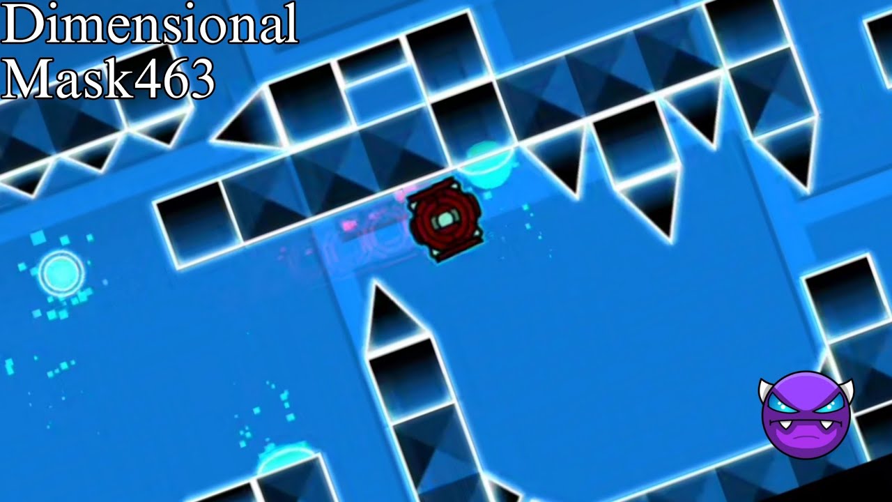 [Easy Demon] Dimensional By Mask463 - Geometry Dash - YouTube
