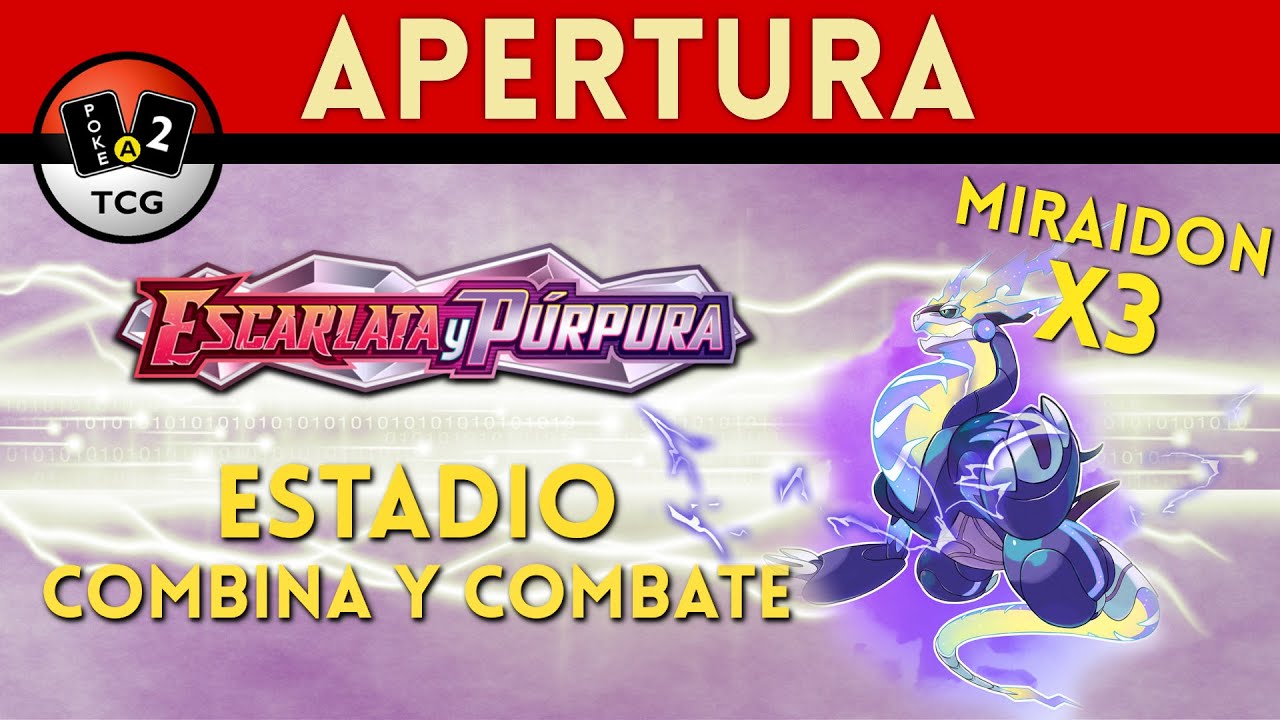 ¡PRIMERA IMPRESIÓN ESCARLATA Y PÚRPURA! - APERTURA DE ESTADIO COMBINA Y COMBATE.