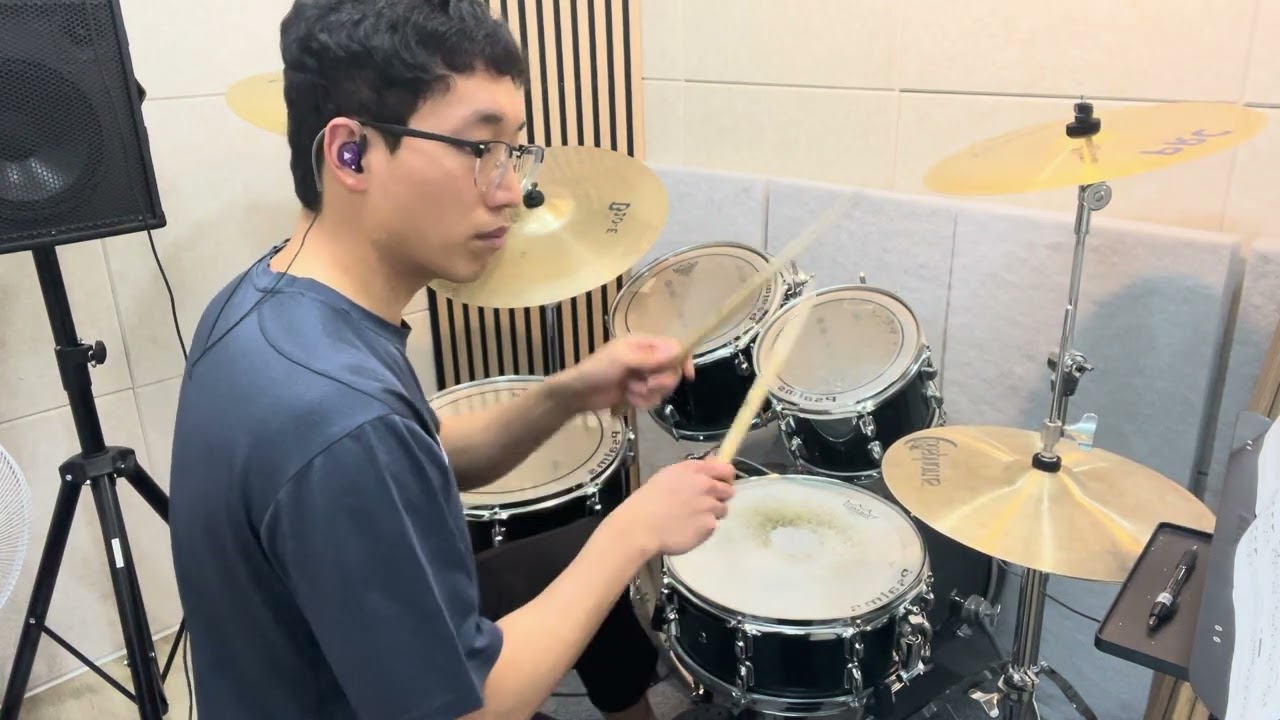 드럼연습 VLOG 32연음 응용