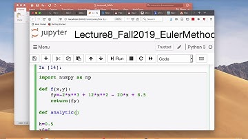 PGE310 Fall2019 Lecture8 RungeKuttaMethod 2019 12 05