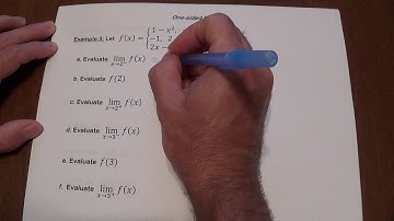 Evaluating one sided limits