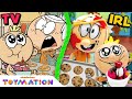 Top 10 Grossest FOOD Moments with The Loud House Puppets! 🍝 | Toymation