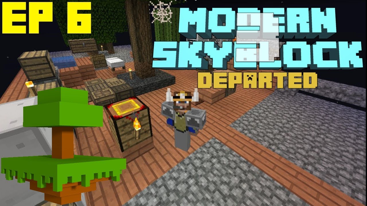 Quest progressions - Ep 6 - Modern Skyblock 3 Departed - YouTube