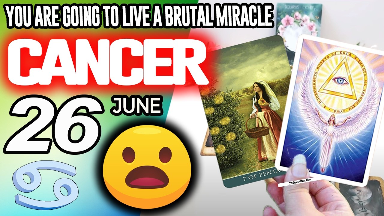 Cancer ♋MY GOD ️😇YOU ARE GOING TO LIVE A BRUTAL MIRACLE🍀💸 horoscope for ...