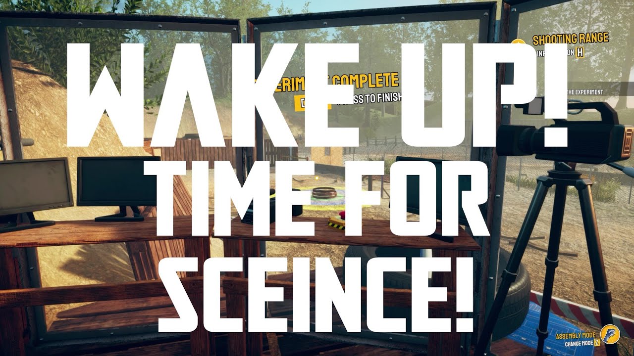 WAKE UP! TIME FOR SCIENCE!! MythBusters The Game FREE DEMO!!