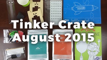 Tinker Crate Unboxing + Bottle Rocket Launch! + Free Box Deal!