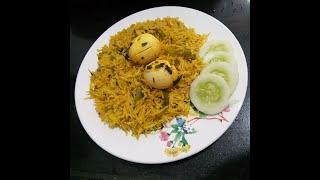 Egg Biryani Recipe | Pressure Cooker Egg Biryani | Indian Masala Egg Biryani | Anda Biryani | Eggs