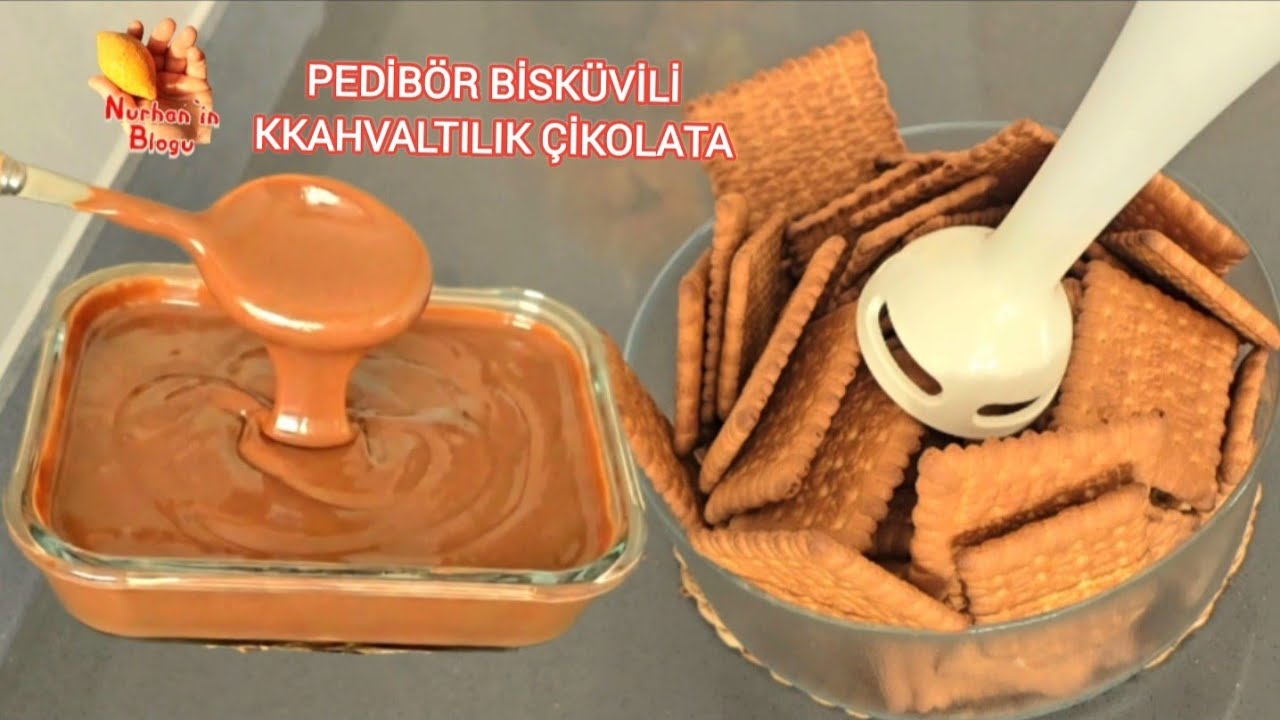 😱 SADECE 3 DAKİKADA PETİBÖR BİSKÜVİ İLE DÜNYANIN EN KOLAY SÜRÜLEBİLİR ÇİKOLATA TARİFİ!