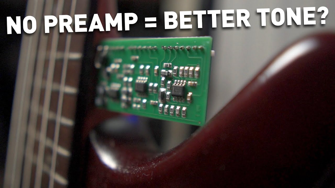 Removing the Active Preamp on my Bass Ibanez SR505 YouTube