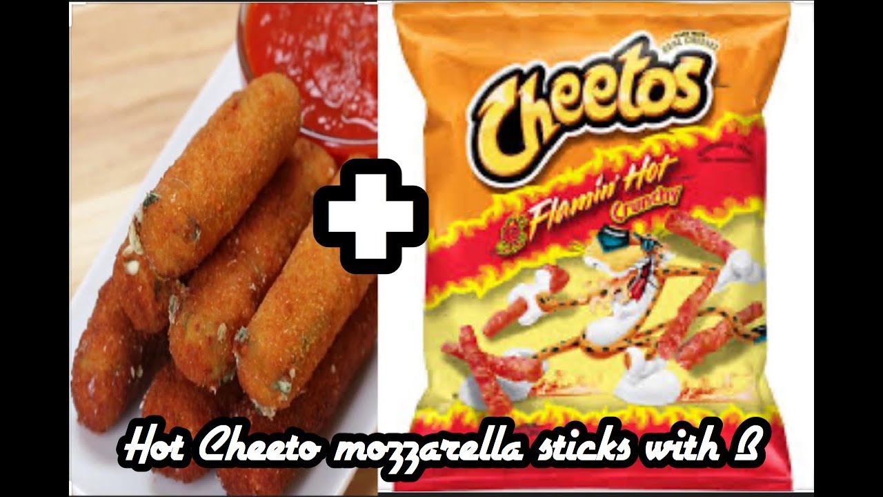 How to make Flamin' 🔥Hot Cheeto Mozzarella Sticks!!! YouTube