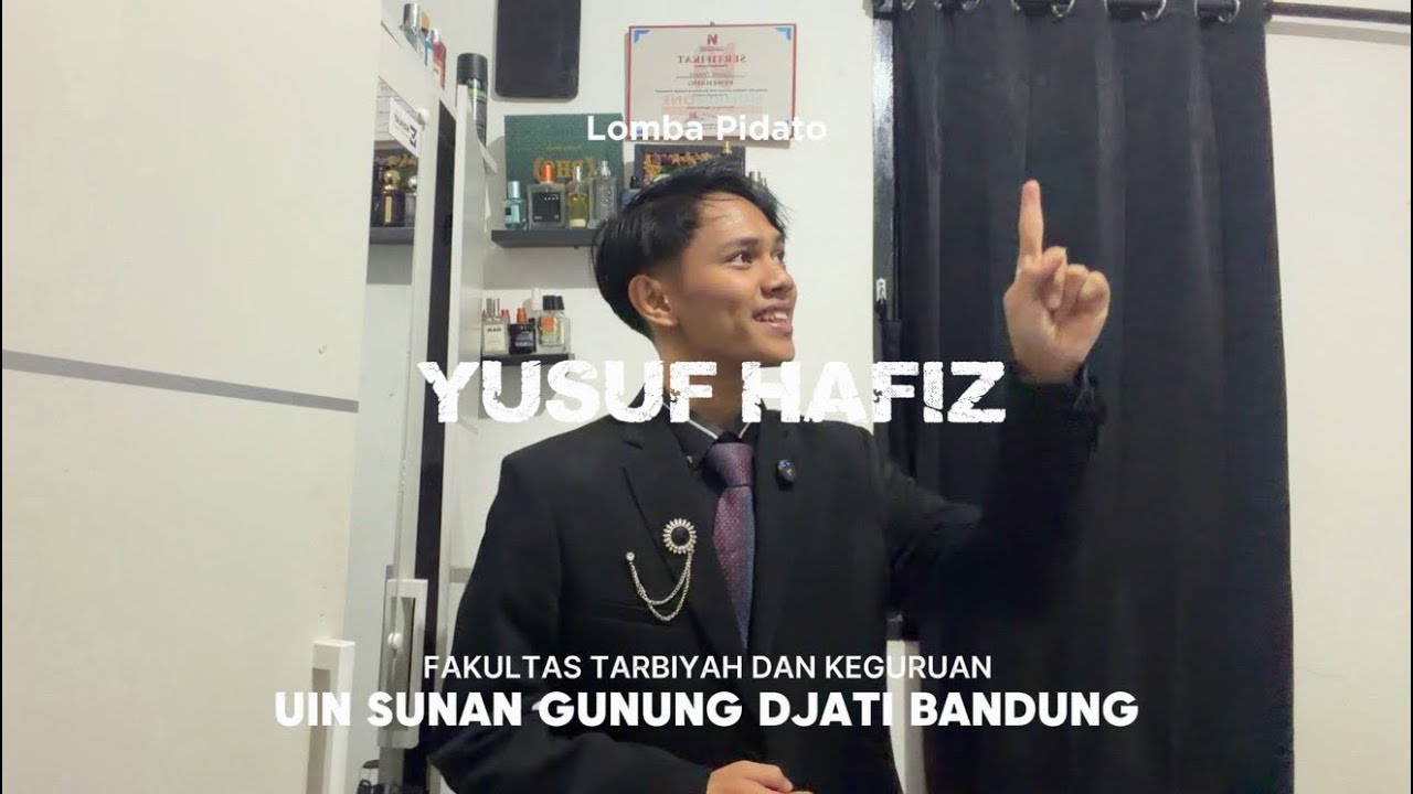 Yusuf Hafiz, Fakultas Tarbiyah dan Keguruan UIN Sunan Gunung Djati Bandung, Pidato
