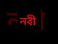 নবীর পক্ষে কেও নাই #shorts #trending #viralvideo