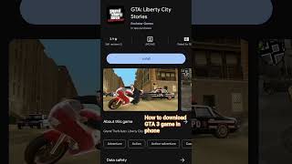 how to download GTA 3 game in phone 2023 screenshot 1