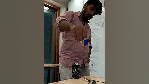 Object tracking using Servo Motor