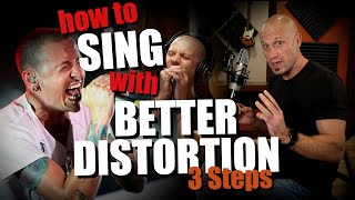 How To Sing With Distortion (WAY Better In 3 Steps) Inspiration From Chester Bennington's Technique