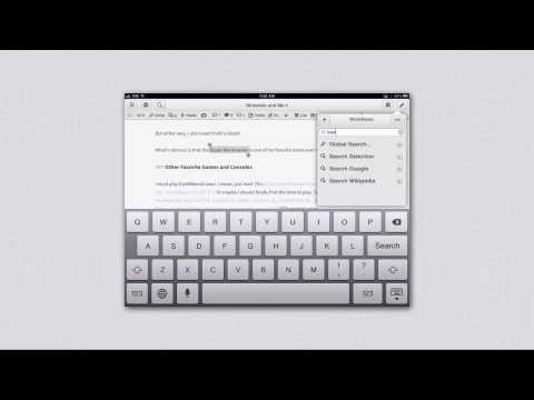 Editorial workflows: New Inline Link, Search Selection, Find Inline Links