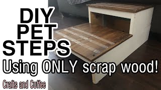 DIY Pet Stairs | DIY Cat Steps | DIY Dog Stairs