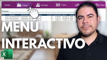 Cómo Crear un Menú Interactivo en Excel desde Cero
