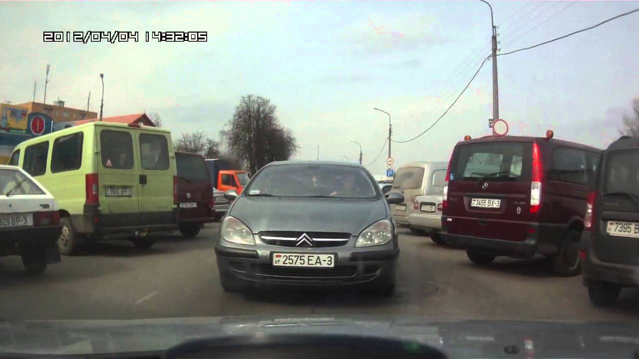 Ездун Гомель, ситроен С5 2575ЕА-3 04.04.2012 - YouTube