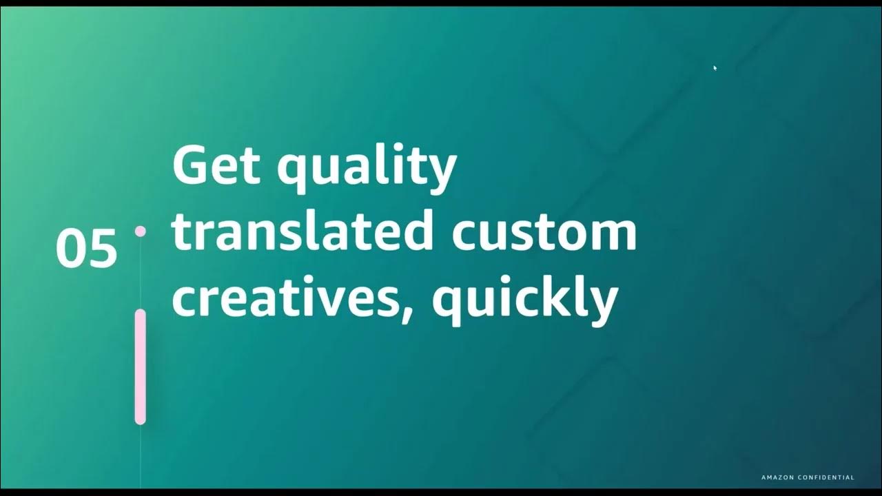 How to get quality translations for branded content from Amazon Ads