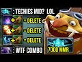 Found New Combo Worked with Techies!!! 7K MMR Storm Mid?? EXPLOSION!!!!