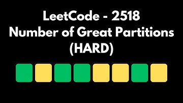 Number of Great Partitions - Hard LeetCode Problem Explained | Dynamic Programming in C++