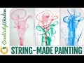 Stringmade abstract painting