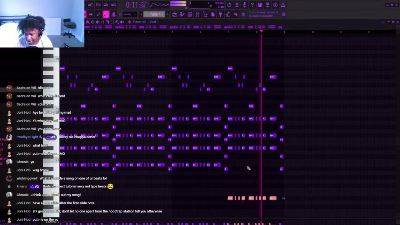 Making a Beat With the VITAL INIT Preset...| Fl Studio Cookup