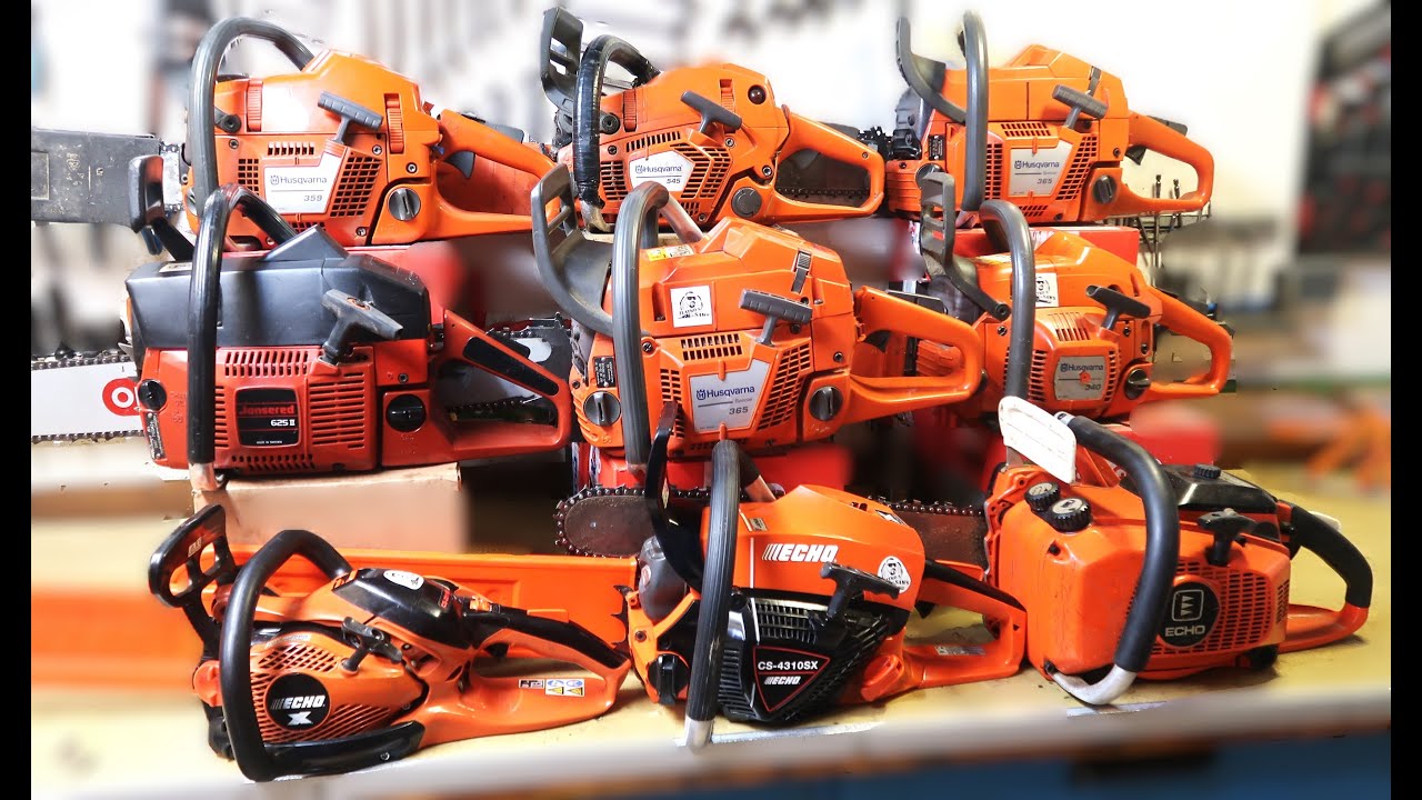 Moja kolekcija motornih pila