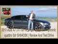 2013 Audi A7 3 0 TDI V6 S line Sportback Tiptronic quattro 5dr GH04OSK | Review And Test Drive