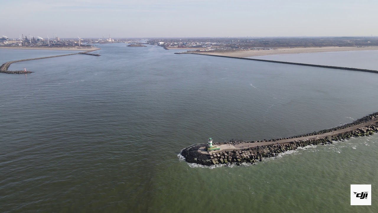 IJmuiden zuidpier (4K)