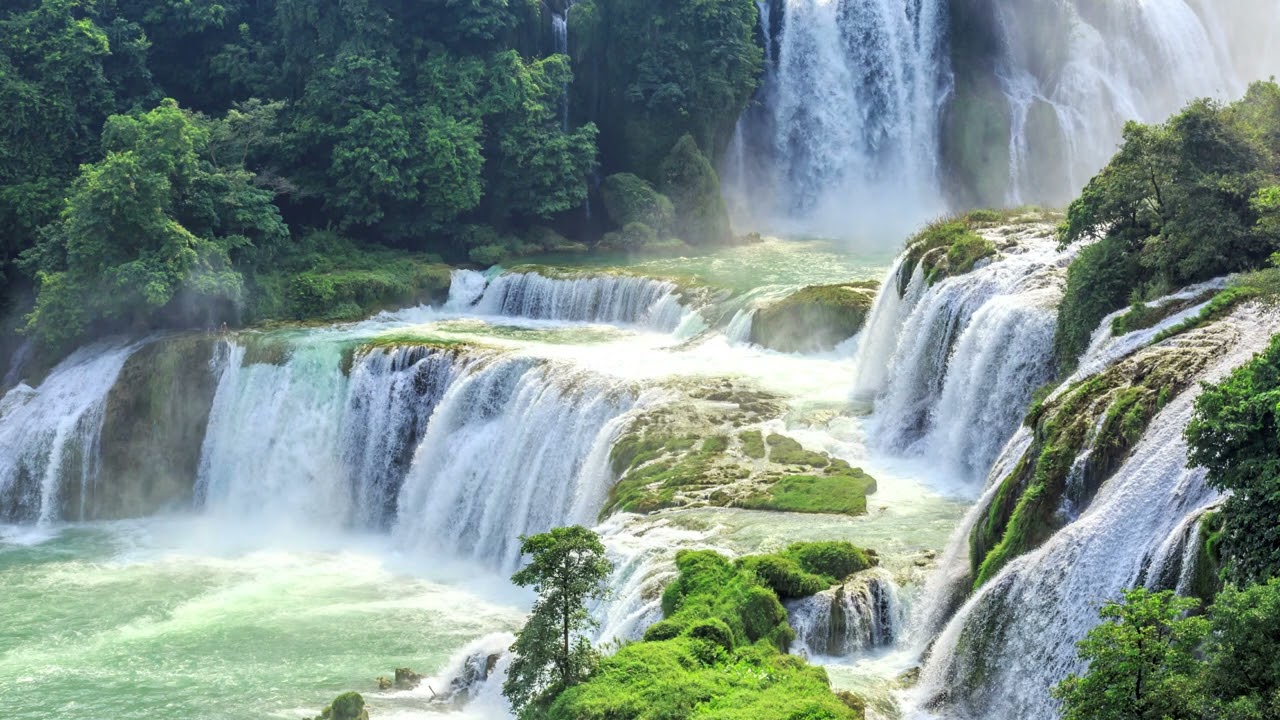 Haew Narok (Chasm of Hell) Waterfall, Kao Yai National Park, Thailand | Waterfall Sounds for Sleep