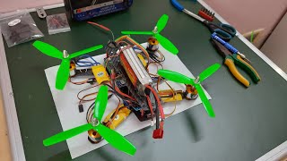 Building an affordable F250 (5inch) Arduino drone - Part 4 (Flight test)