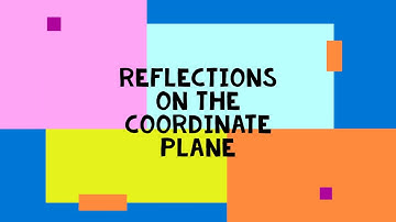 Reflections on the Coordinate Plane