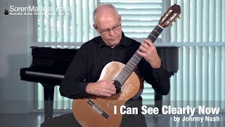 I Can See Clearly Now by Johnny Nash - Danish Guitar Performance - Soren Madsen