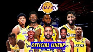 LOS ANGELES LAKERS OFFICIAL AND FINAL LINEUP 2023 | AFTER TRADE DEADLINE