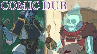 The Life of a Cleric and her Skeleton (SaintMonster Comic Dub)