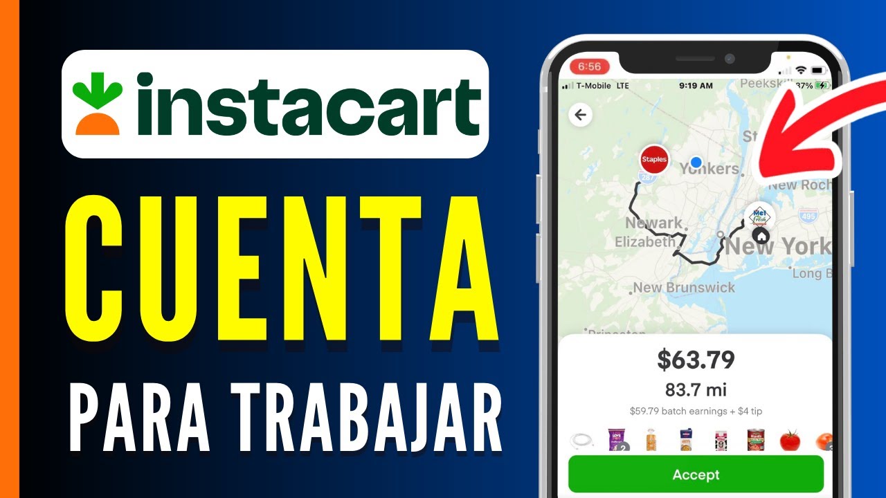 Cómo crear una cuenta de Instacart para trabajar
