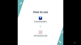 Convert coordinates to what3words addresses easily with the Coordinates app screenshot 2