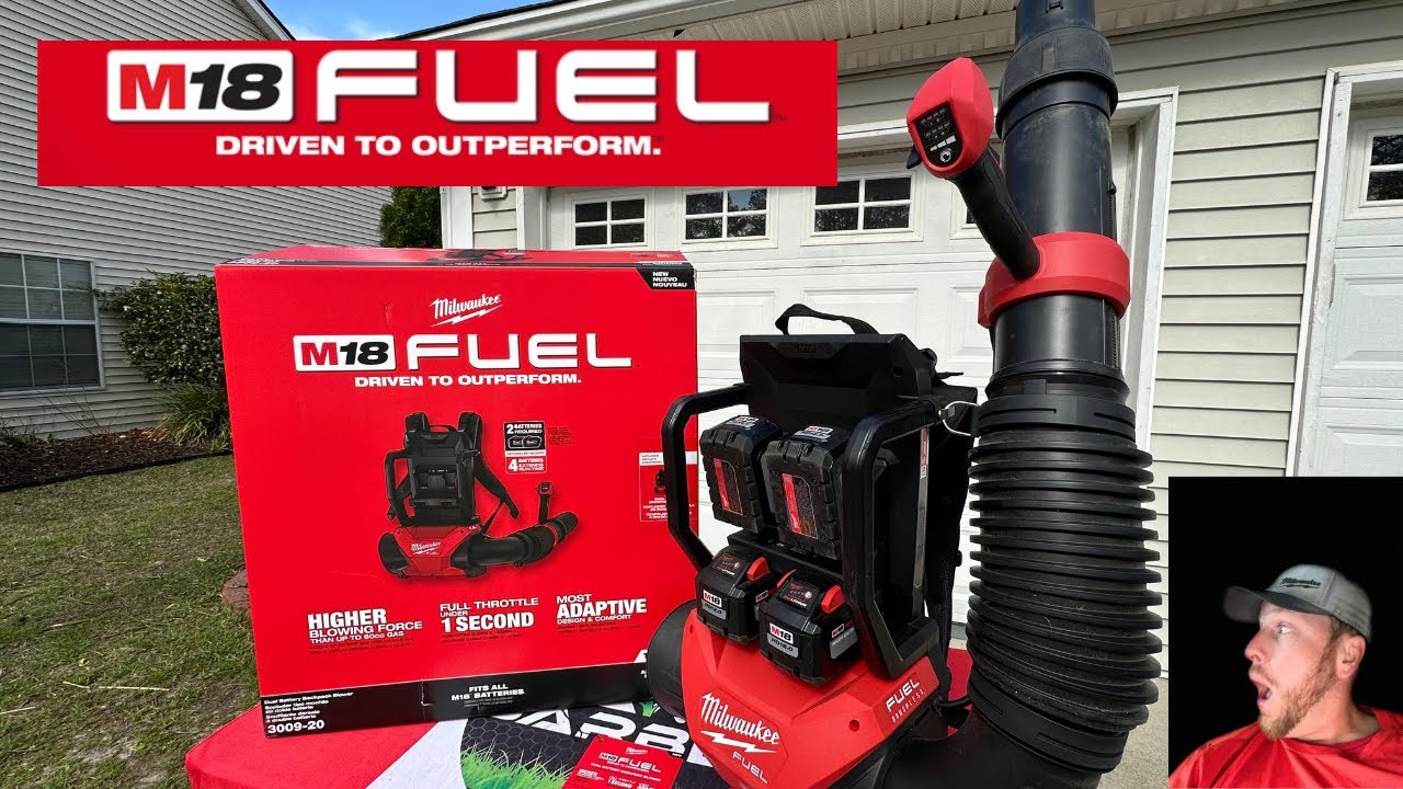 Milwaukee Sopladora De Doble Bateria 300920 YouTube
