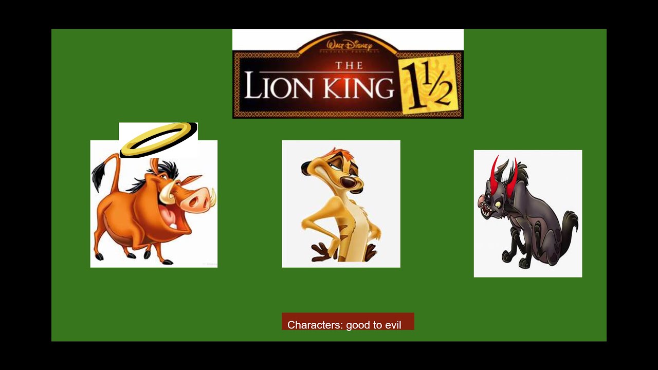 the lion king 2 characters