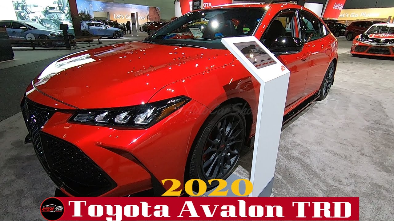 2020 Toyota Avalon TRD Exterior - Interior - 2019 LA Auto Show - YouTube