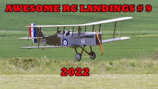 &quot;AWESOME RC LANDINGS&quot; WW1 FIGHTERS / SCOUTS # 9 TBOBBORAP1 - 2022