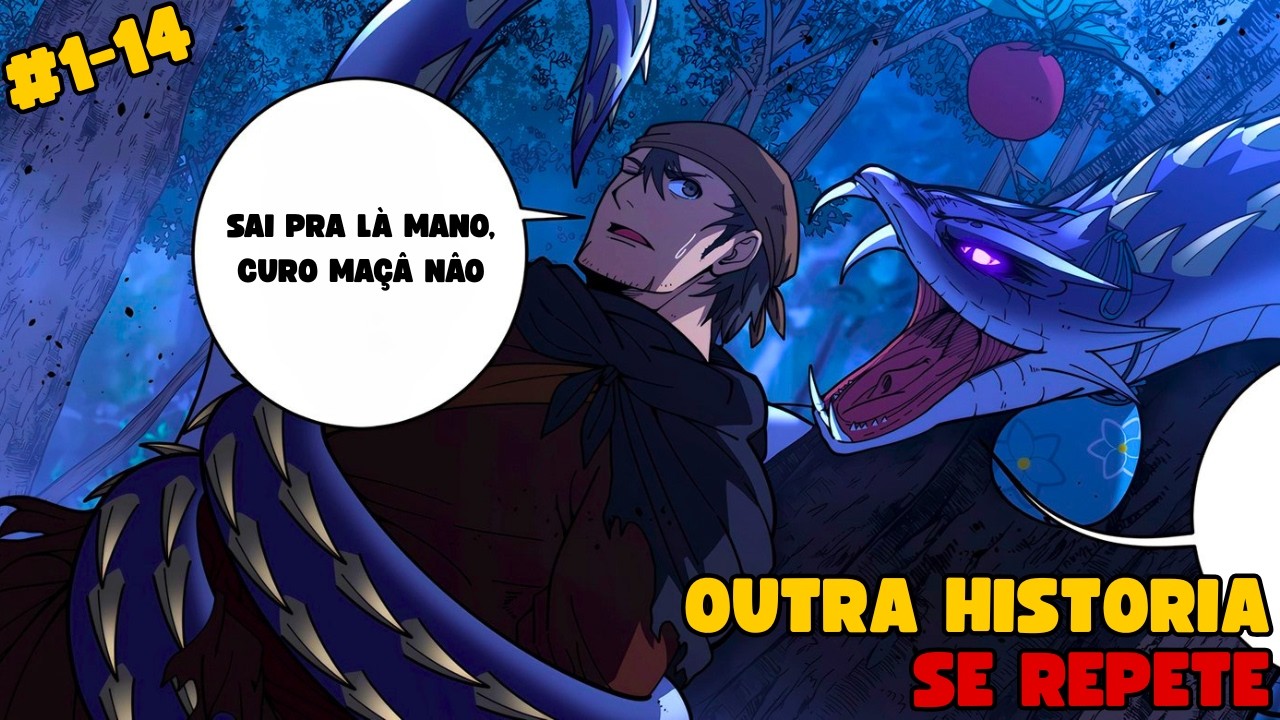 O filhote de SERPENTE que agora tem os PODERES de um dragão primordial (1-14) - Manhwa Recap