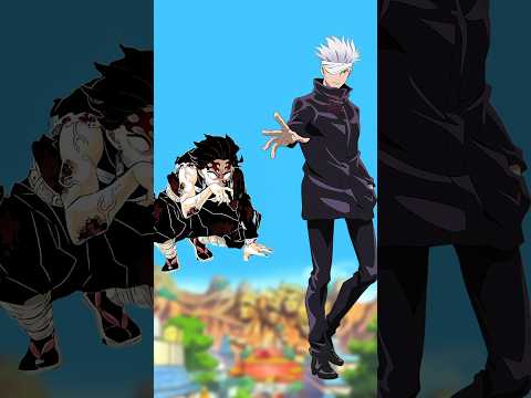 Tanjiro vs gojo