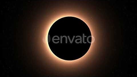 4K Solar Eclipse | Motion Graphics - Envato elements